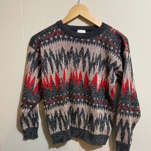 Vintage knit 90’d pattern sweater
